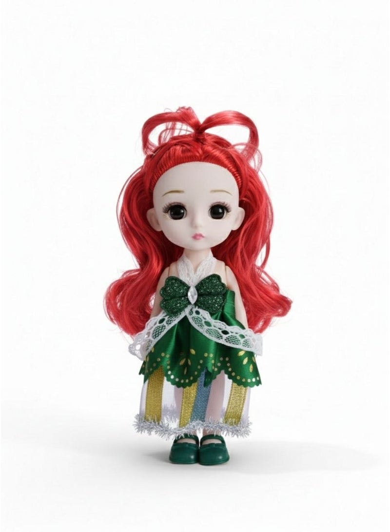 2 pieces - A doll toy for girls, big and small, in various shapes, with a beautiful dress - Multiple shapes and long hair in very beautiful colors - A doll toy with many details - A very beautiful decorative doll toy - It can be a decoration in the home and office (multiple shapes and colors) - Image 5